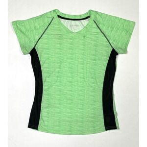 Starting Point Shirt Women's Medium Activewear Stretch Top Mint Green